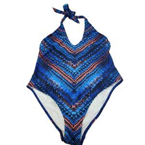 Venus On Piece Halter Swim Suit Size 16